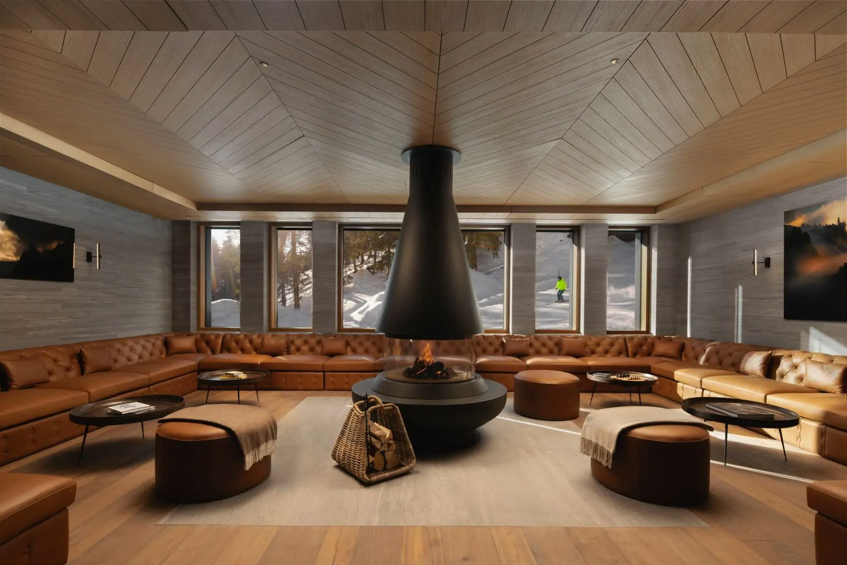 Six Senses Crans-Montana Alpine Lounge ©Six Senses Hotels Resorts & Spas