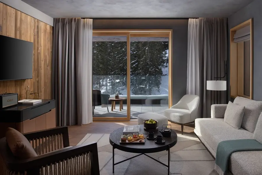 Six Senses Crans-Montana One Bedroom Suite ©Six Senses Hotels Resorts & Spas