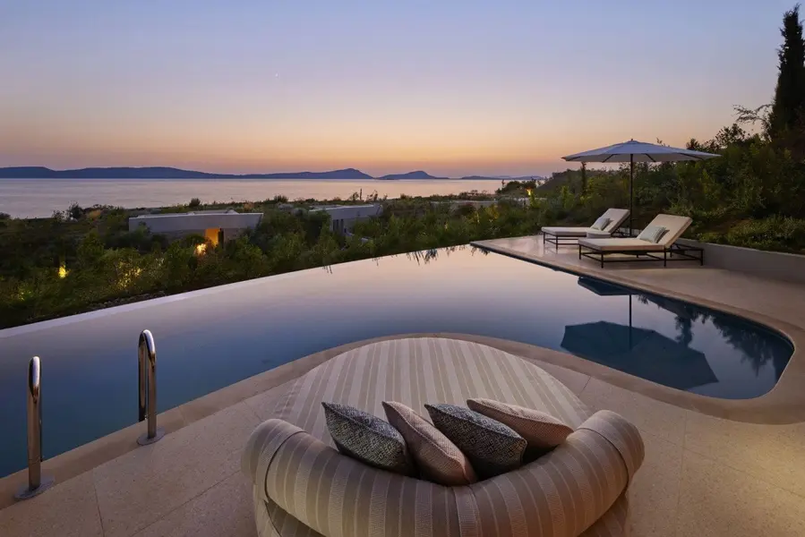 Mandarin Oriental, Costa Navarino - Bay View Pool Villa Sunset