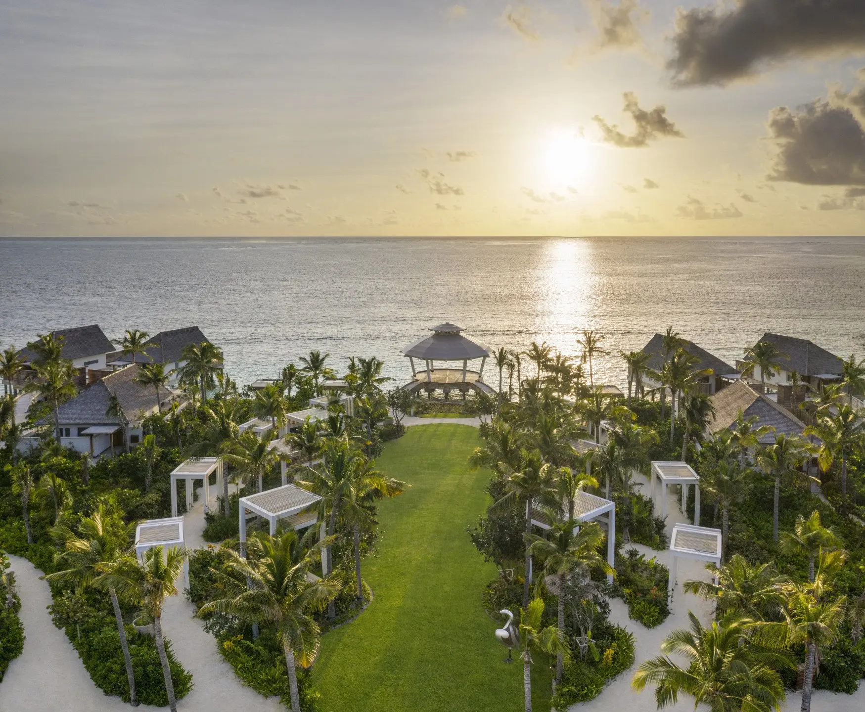 Waldorf Astoria Maldives Ithaafushi - Spa Garden Overview