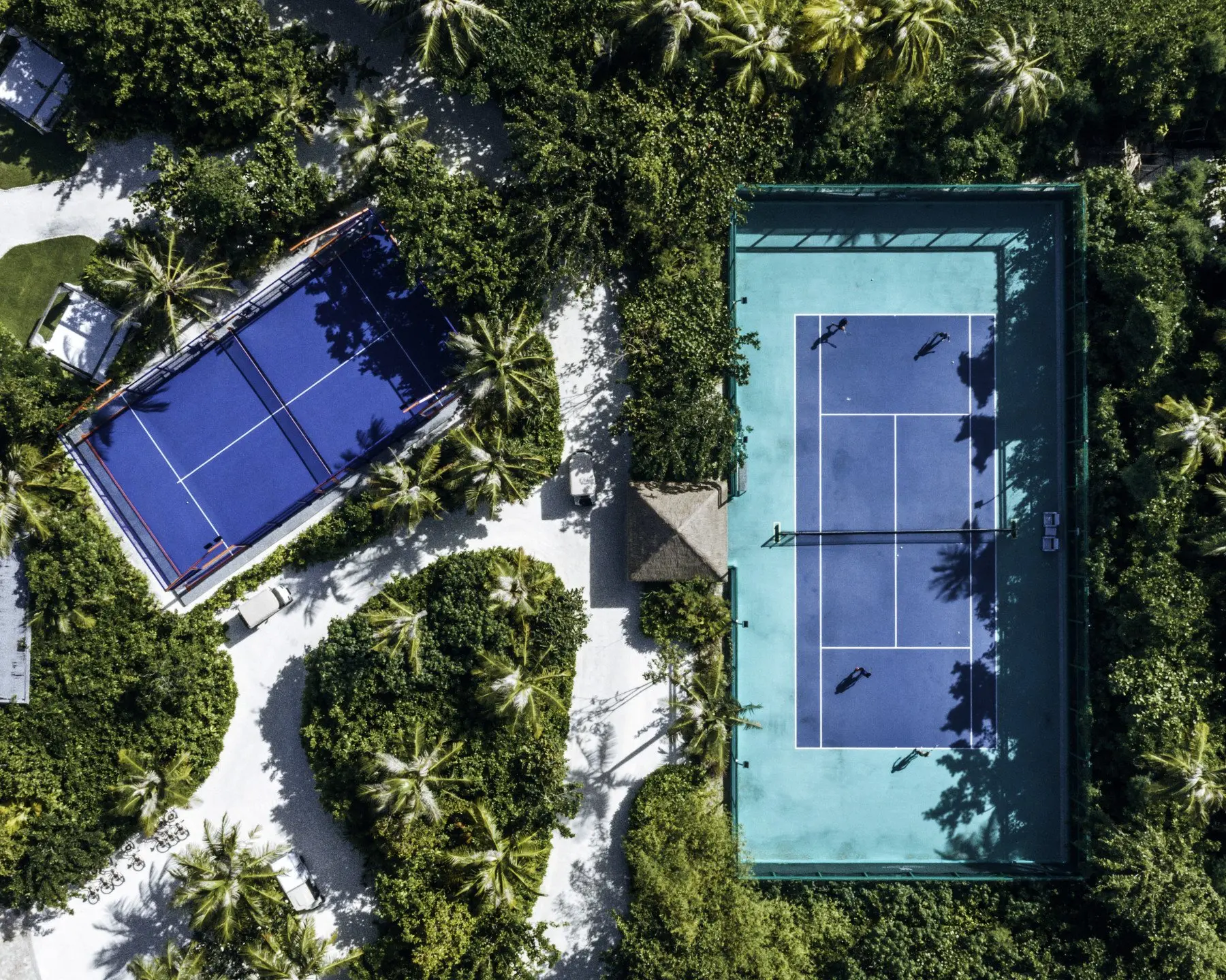 Waldorf Astoria Maldives Ithaafushi - Tennis & Padel Tennis Courts