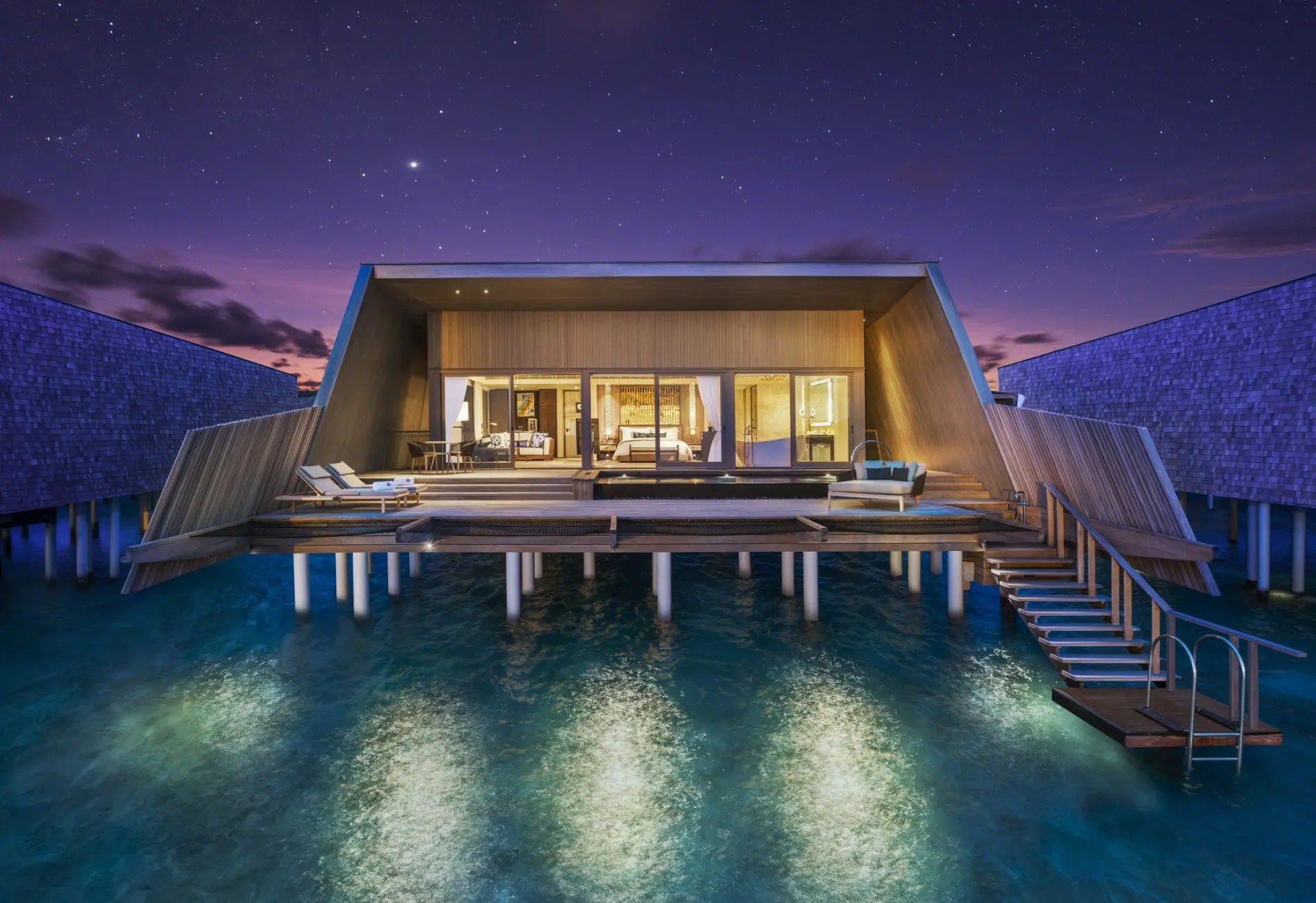 Overwater Villa with Pool