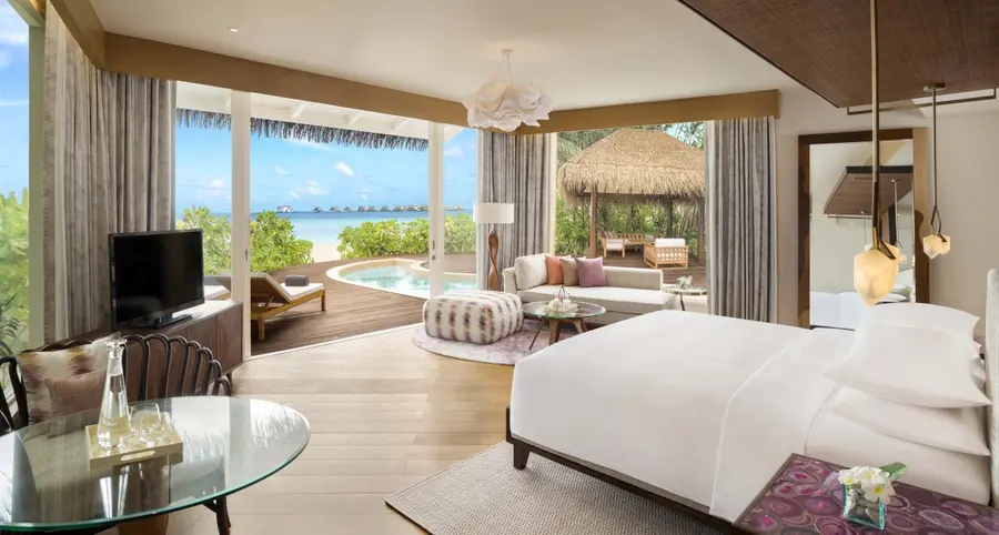 Duplex Beach Pool Villa - Bedroom