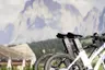 Mountain biking detail