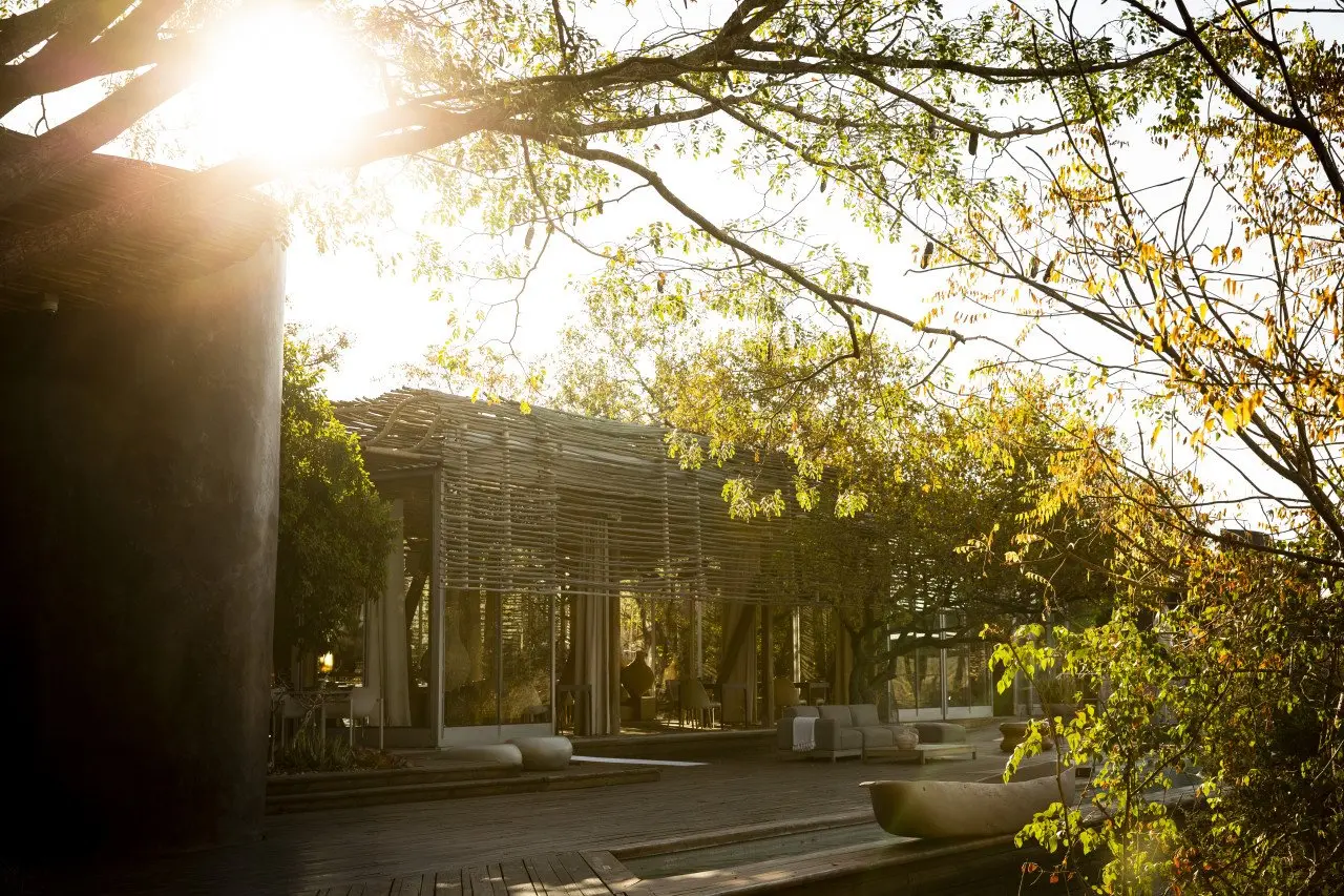 Singita Lebombo Lodge_View of Dining Area from outside