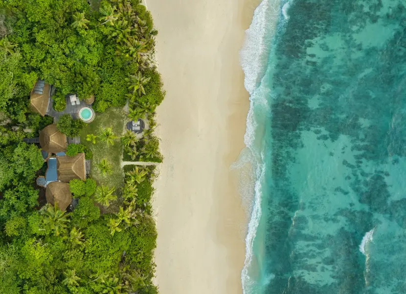 North Island - Aerial Beachfront Villa 1