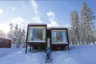 arctic treehouse suite winter