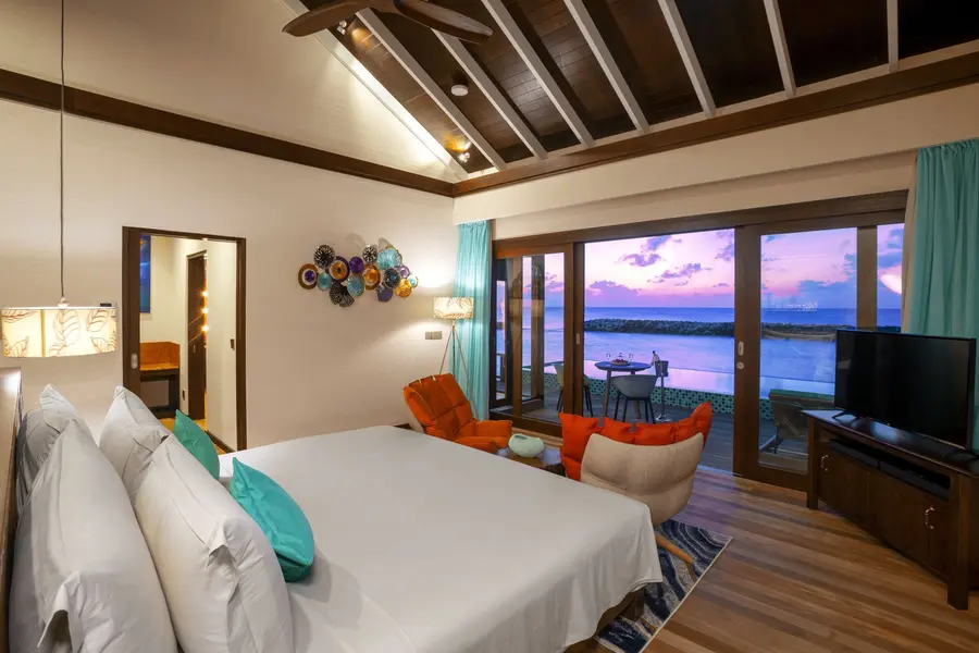 ATMOSPHERE KANIFUSHI MALDIVES - VILLAS - Water Villa with Pool Sunset View- 09_2019