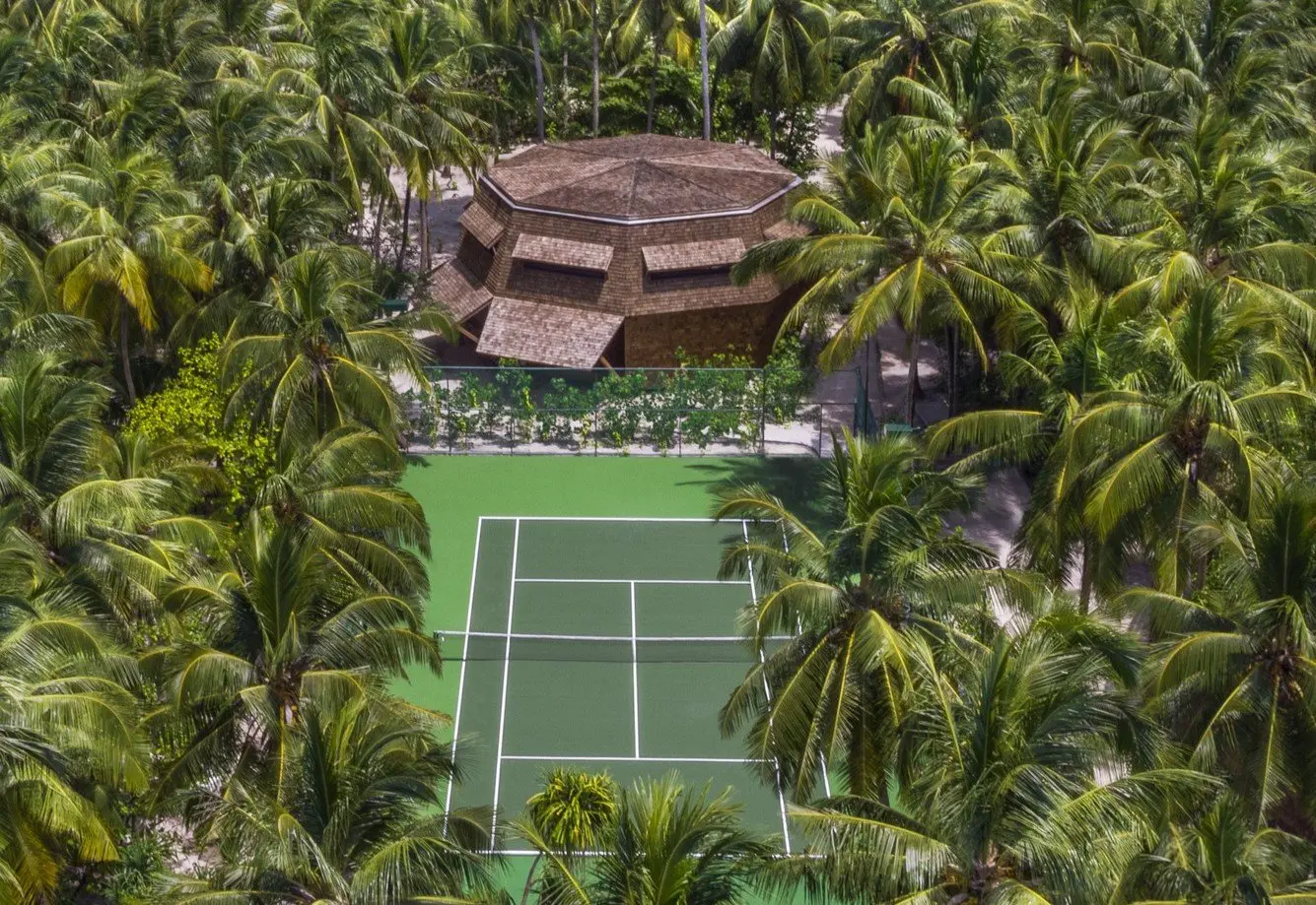 Outdoor Tennis Court