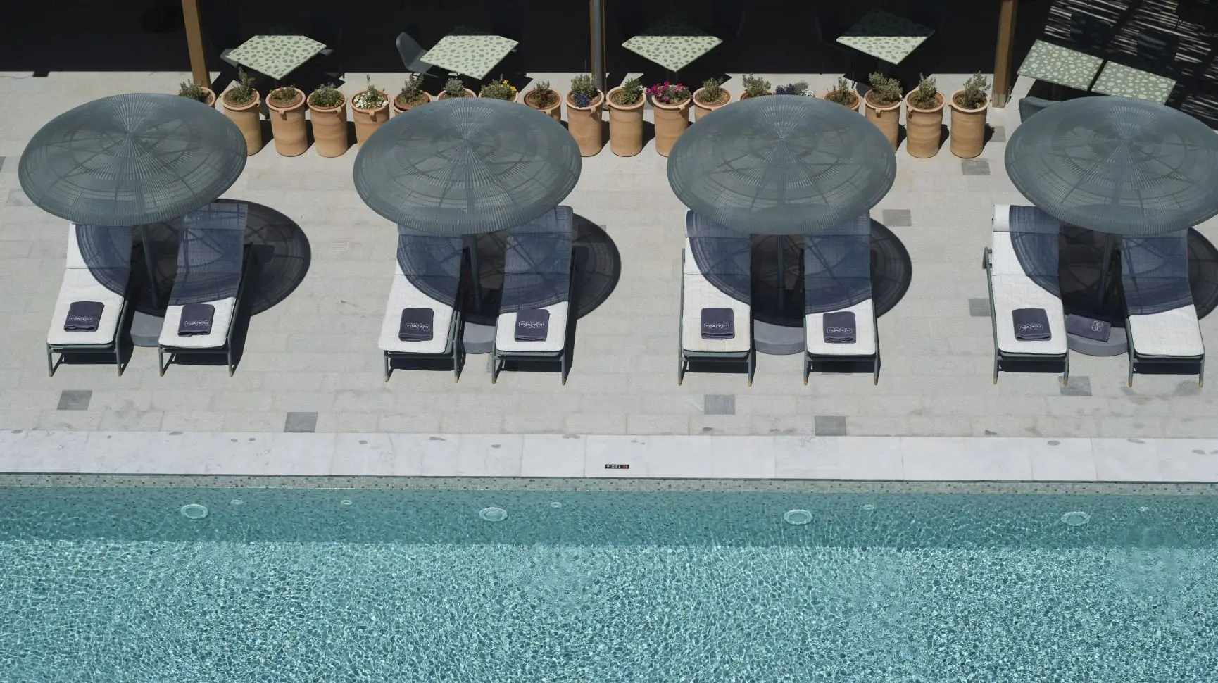 Communal Pools - Umbrellas & Sunbeds 3