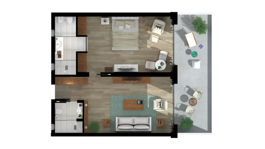 Emerald Suite Floorplan