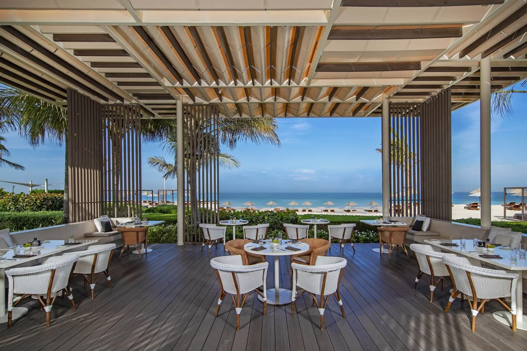 6. Aquario Alfresco Dining area – The Oberoi Beach Resort, Al Zorah Updated