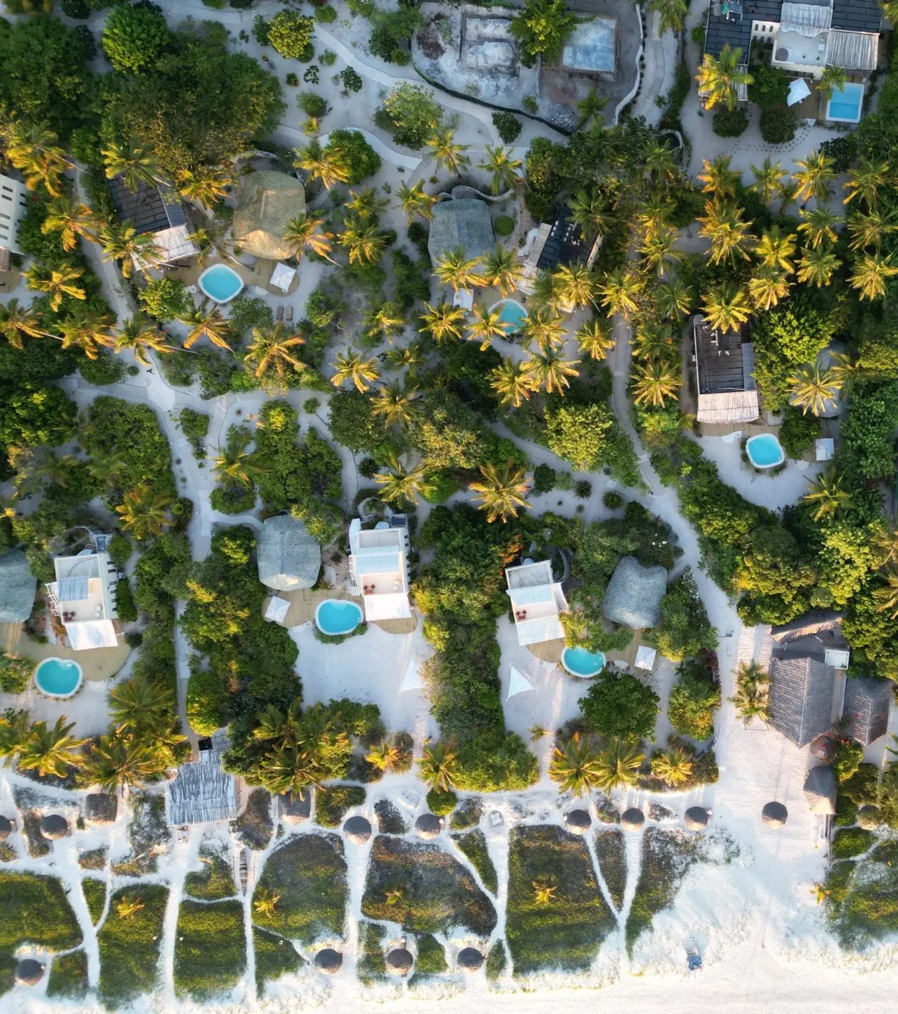 _Aerial resort view