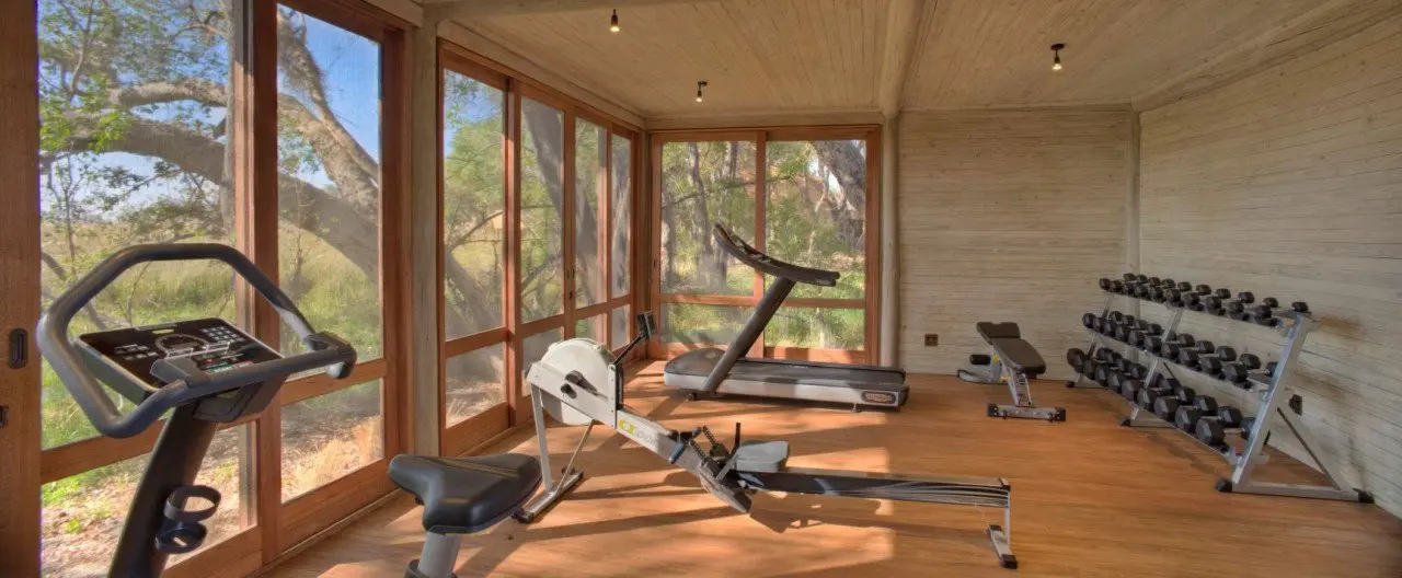 Botswana-Sandibe-Guest-Area-Gym