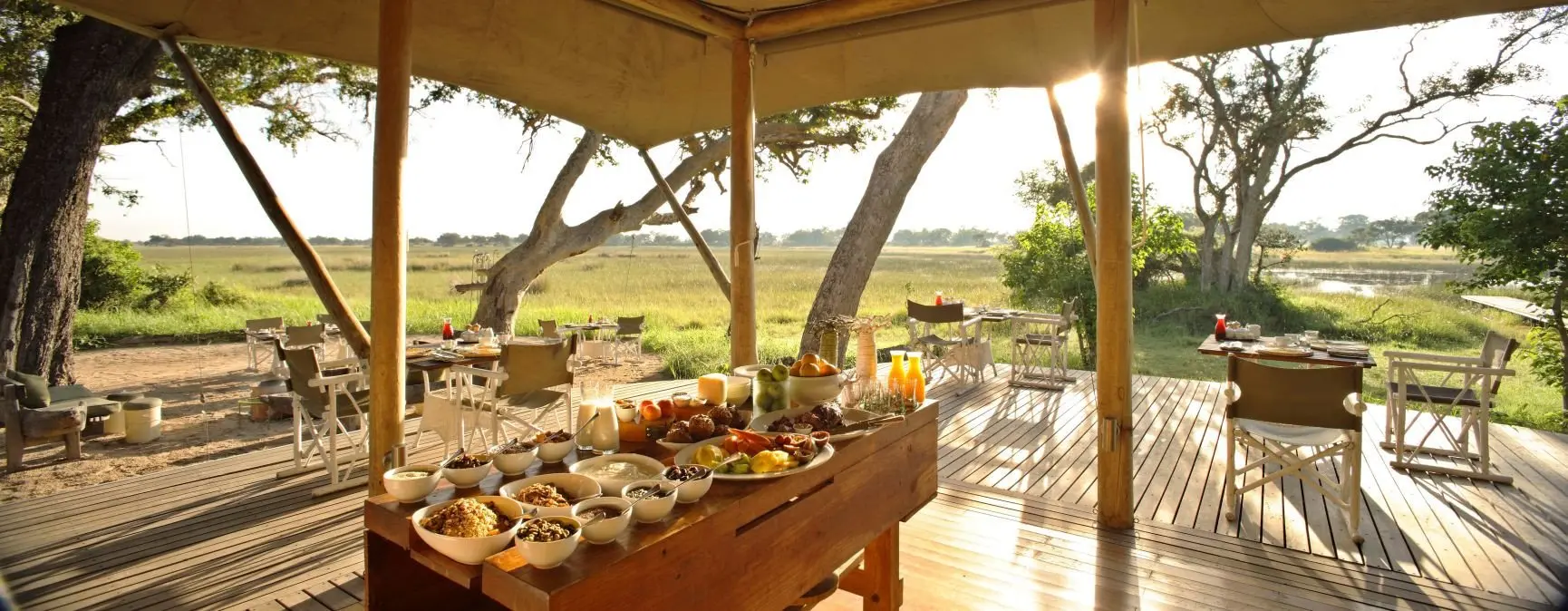 Botswana-Xaranna-Guest-Area-breakfast-buffet