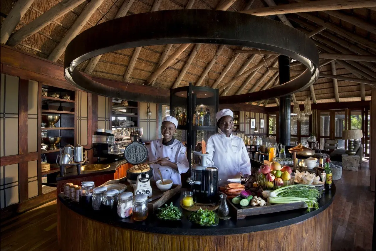 Botswana-Nxabega-Okavango-Tented-Camp-Guest-Area-Interactive-food-area