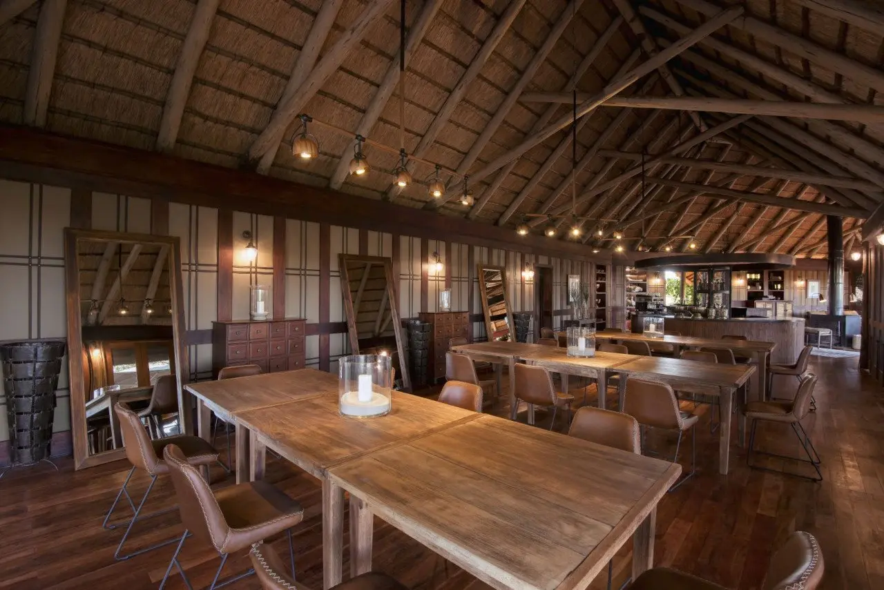 Botswana-Nxabega-Okavango-Tented-Camp-Guest-Area-Dining area