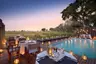 Botswana-Nxabega-Okavango-Tented-Camp-Guest-Area-Romantic-dinner-at-the-pool