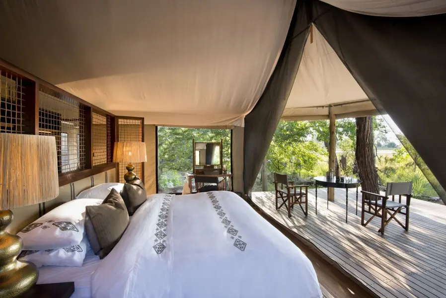 Botswana-Nxabega-Okavango-Tented-Camp-Tent-bedroom