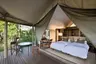 Botswana-Nxabega-Okavango-Tented-Camp-Tent-bedroom-bed-and-deck