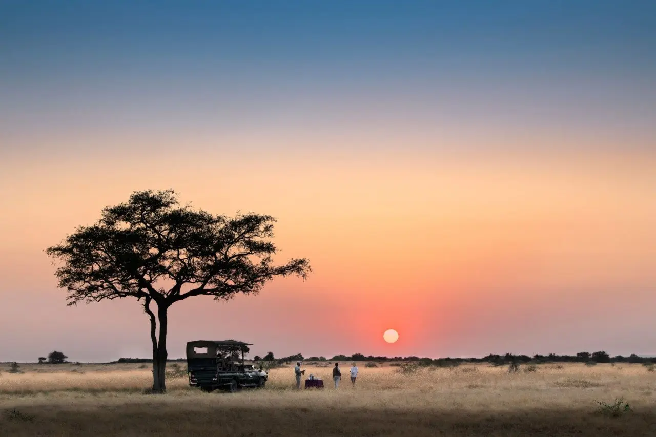 Tanzania-Grumeti-Serengeti-River-Lodge-Experiences-safari-game-drive-sundowners-drinks_5