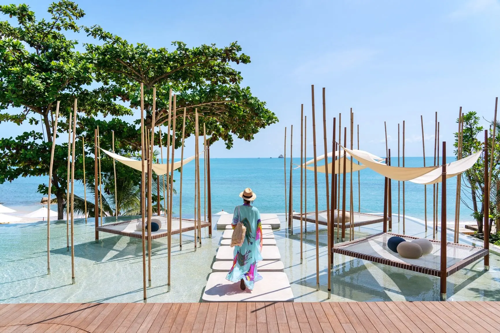 Drift at The Beach Pool Shot Six Senses Samui