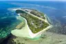 Aerial view of Platte Island