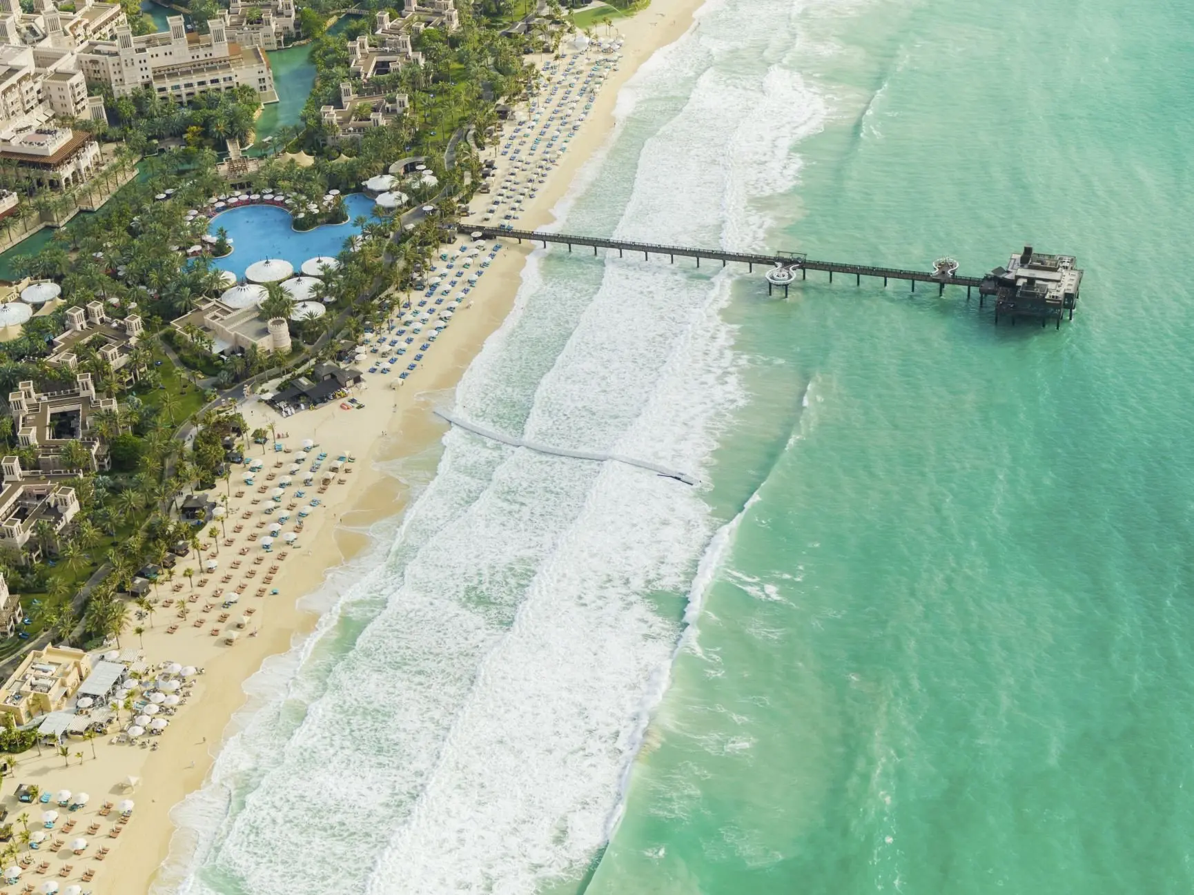 Jumeirah Al Qasr - Jumeirah Dar Al Masyaf - Private Beach - Aerial - Drone