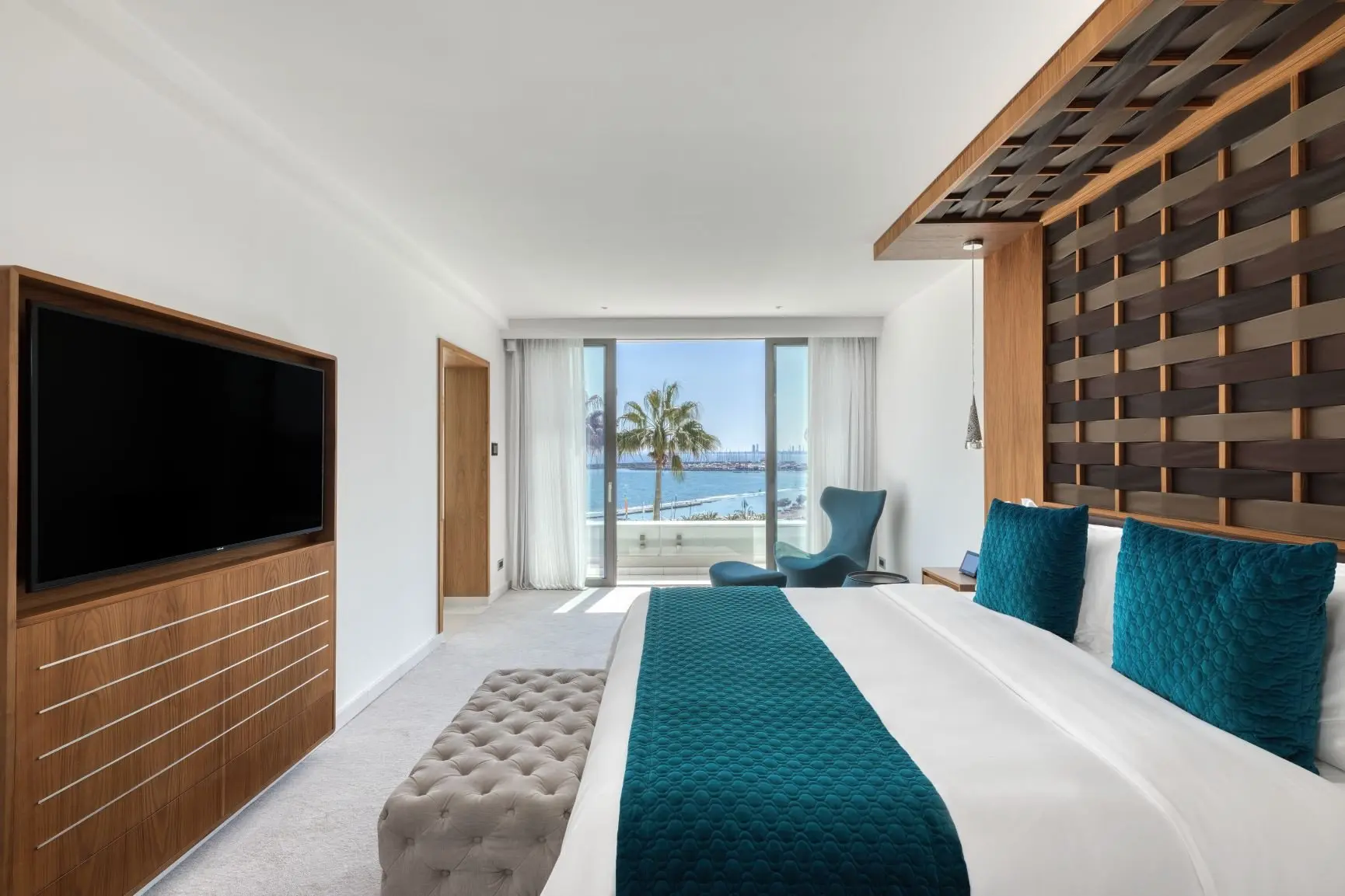 Parklane Limassol - Accommodation - Panoramic Junior Suite - Bedroom HR