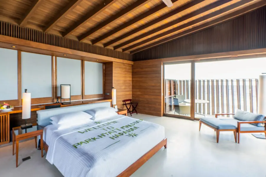 Overwater Villa Bedroom