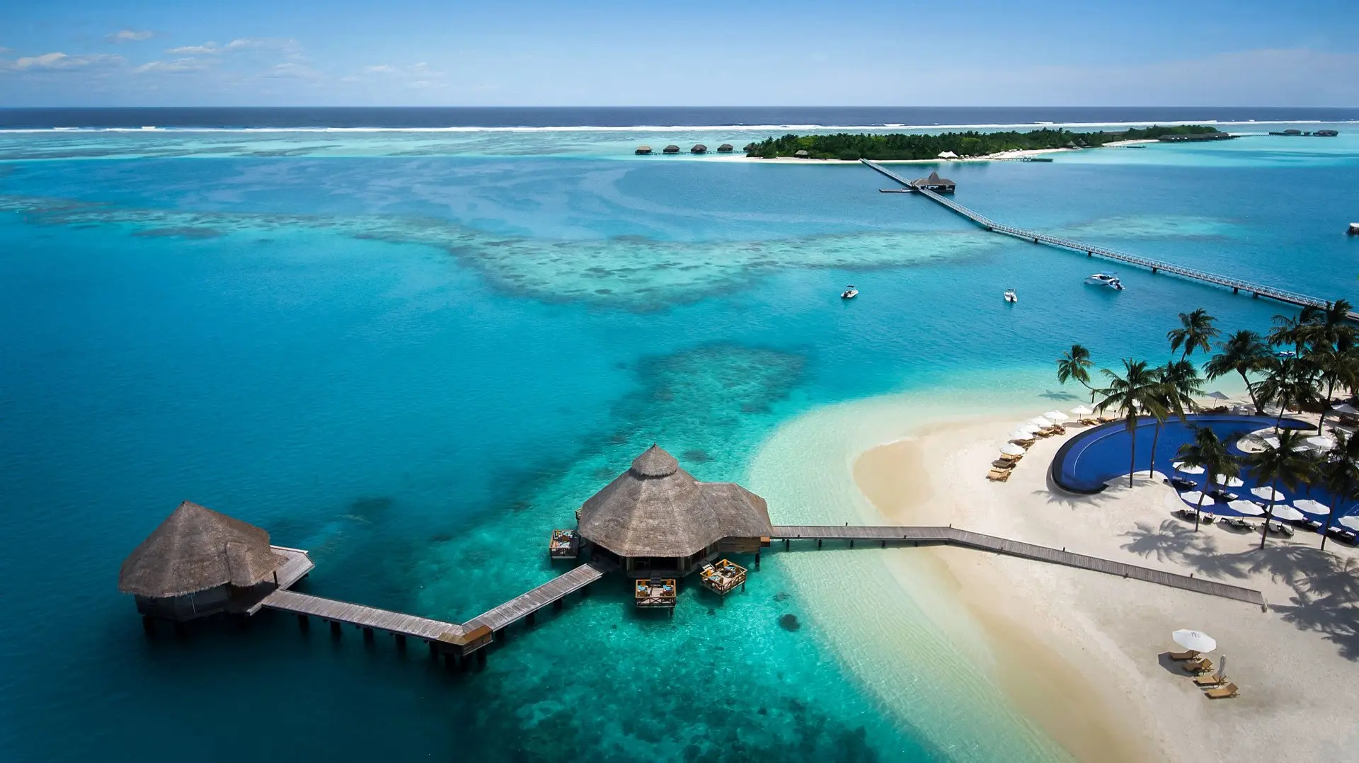 Conrad Maldives Rangali Island_Lagoon Aerial_HR