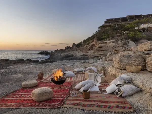 Bohemian Picnic at the Rocky Beach