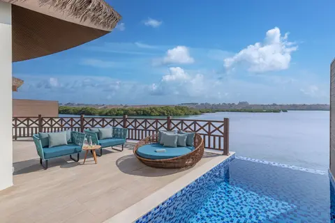 Over Water Pool Villa