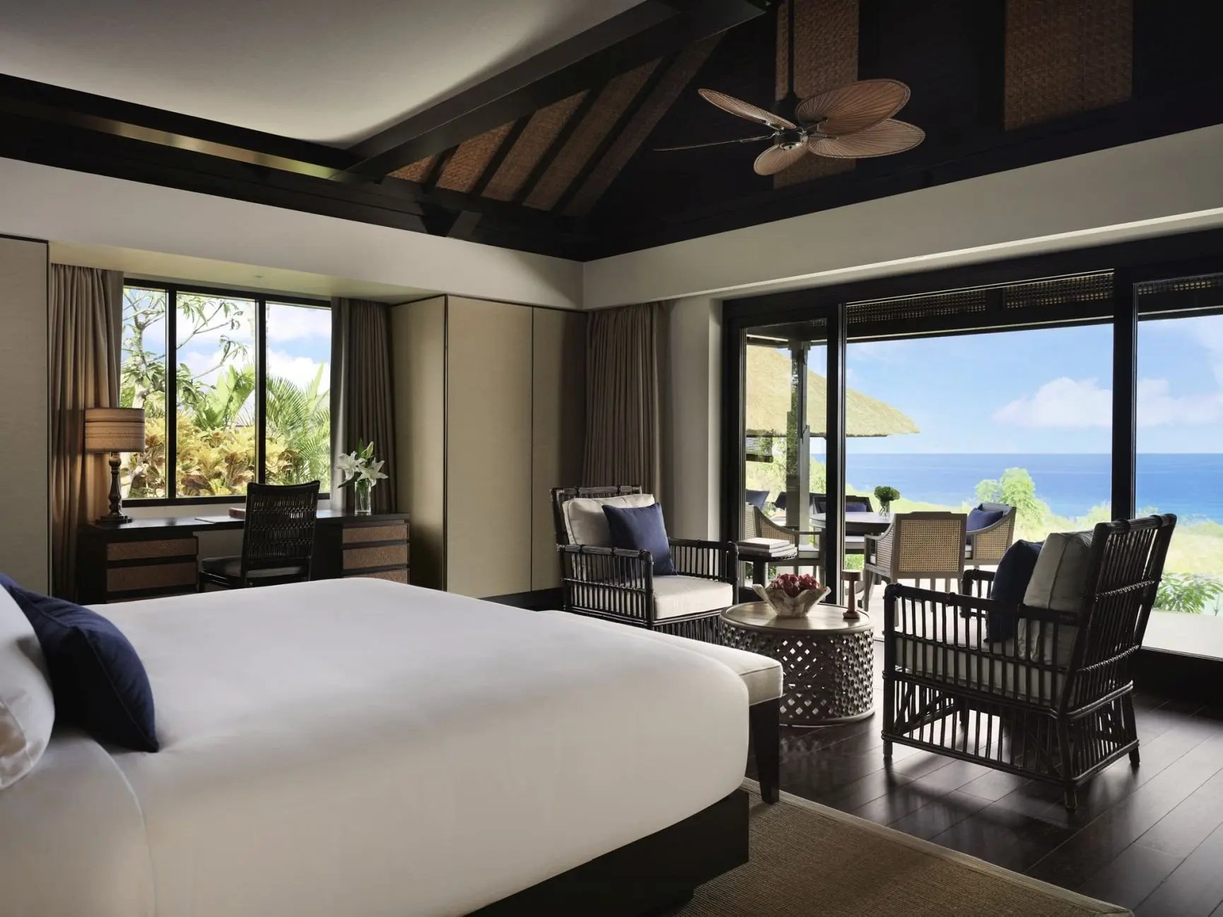 Ocean Pool Villa - Bedroom.- View jpg