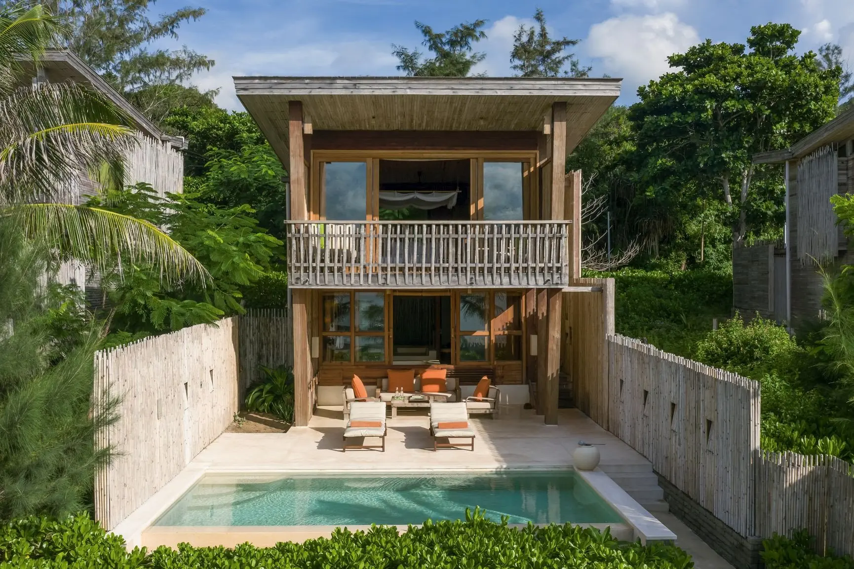 Ocean View Duplex Pool Villa Exterior