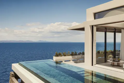 One Bedroom Cliff Villa Panoramic Sea View