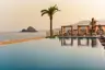 Naama Beach Villas & Spa - poolside sunset
