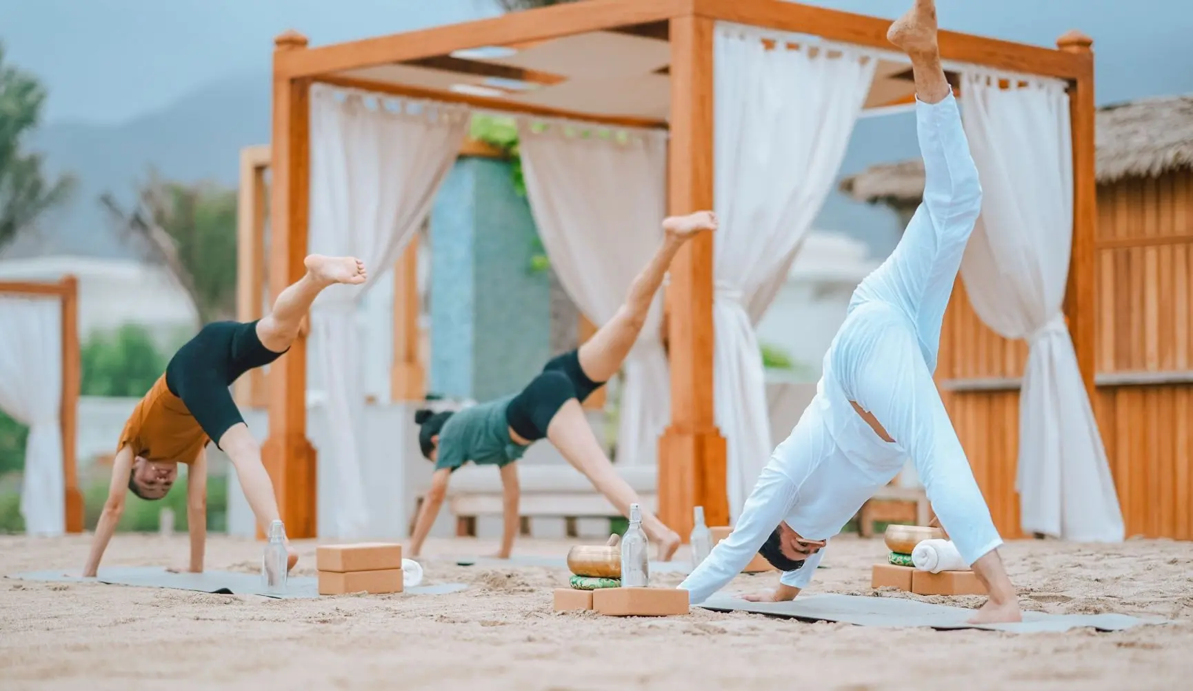 Naama Beach Villas & Spa - beachside yoga 3