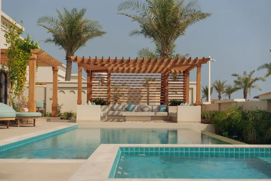 Naama Beach Villas & Spa - One bedroom beach pool villa - swimming pool and jacuzzi