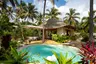 _Living room and pool in a luxury villa