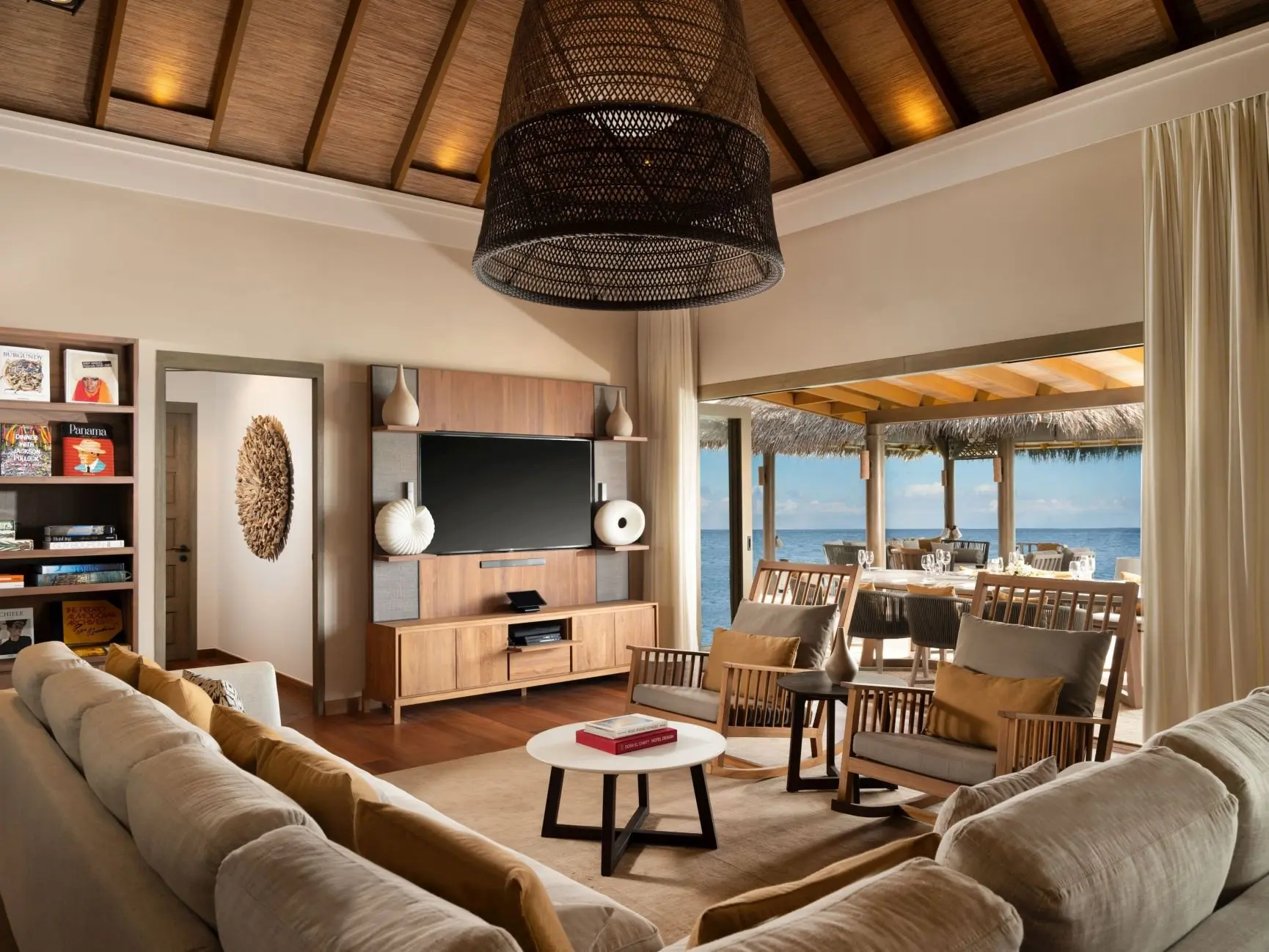 9. Vakkaru Overwater Residence - Living Room