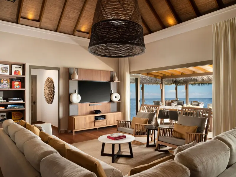 9. Vakkaru Overwater Residence - Living Room