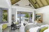Two Bedroom Beach Pool Residence - Twin Bedroom