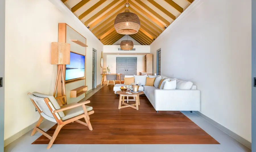 Two Bedroom Beach Pool Residence - New Living Room