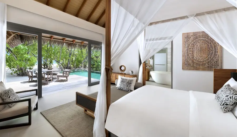 One Bedroom Deluxe Beach Pool Residence Bedroom