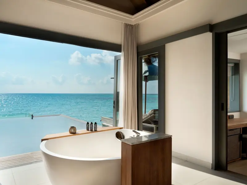 One Bedroom Over Water Pool Residence