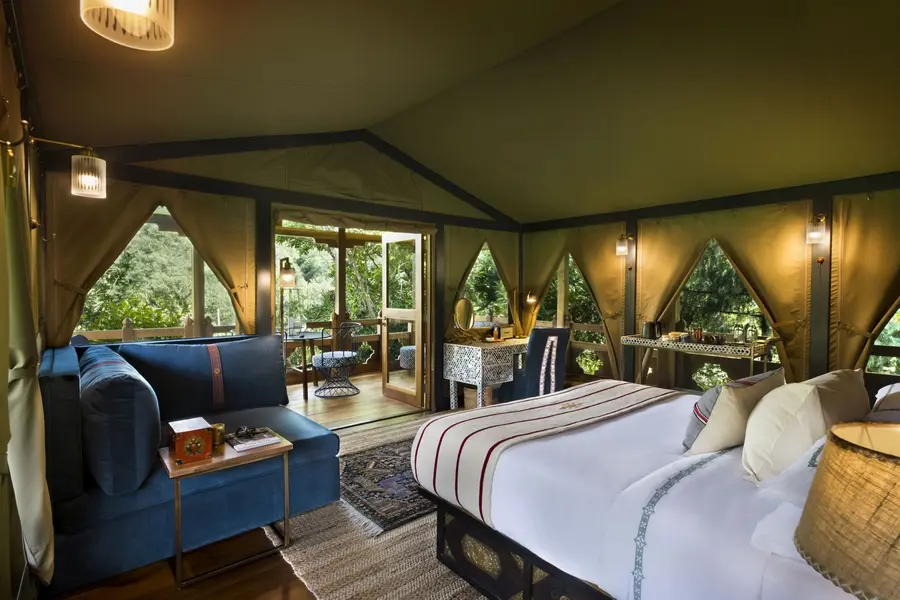 Bhutan-Punakha-River-Lodge-Tented-Suite-Interior _2_