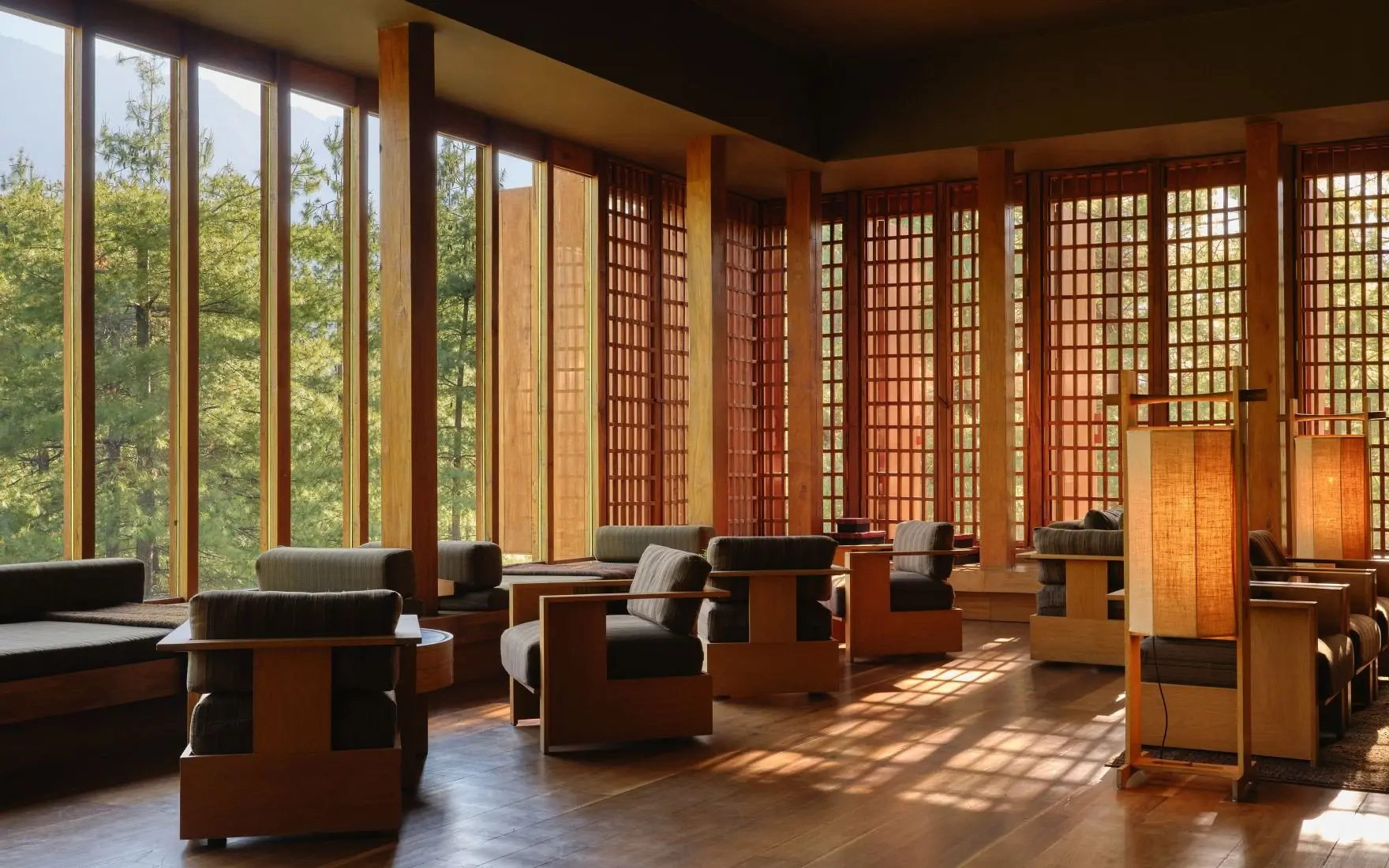 Amankora, Bhutan - Interior, Paro Lodge, Living Room 3