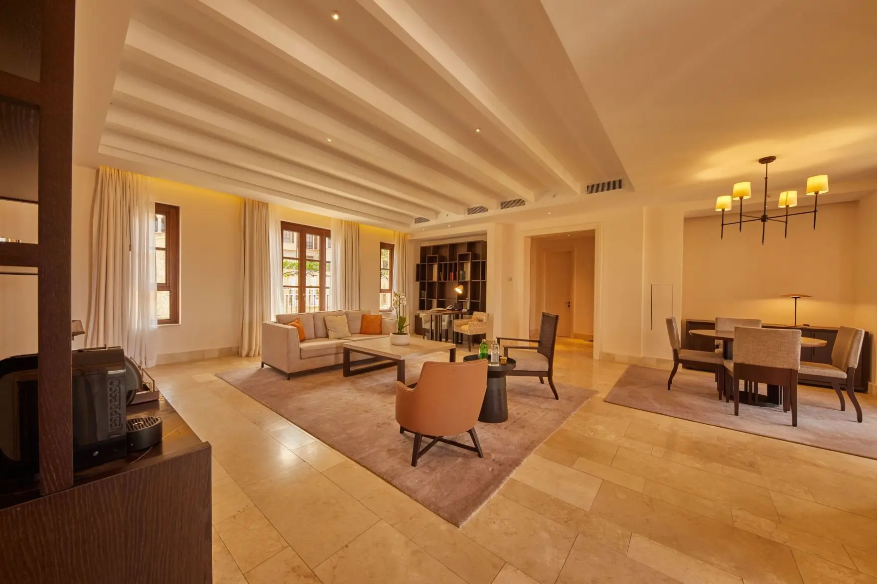 Grand Suite View Living Room