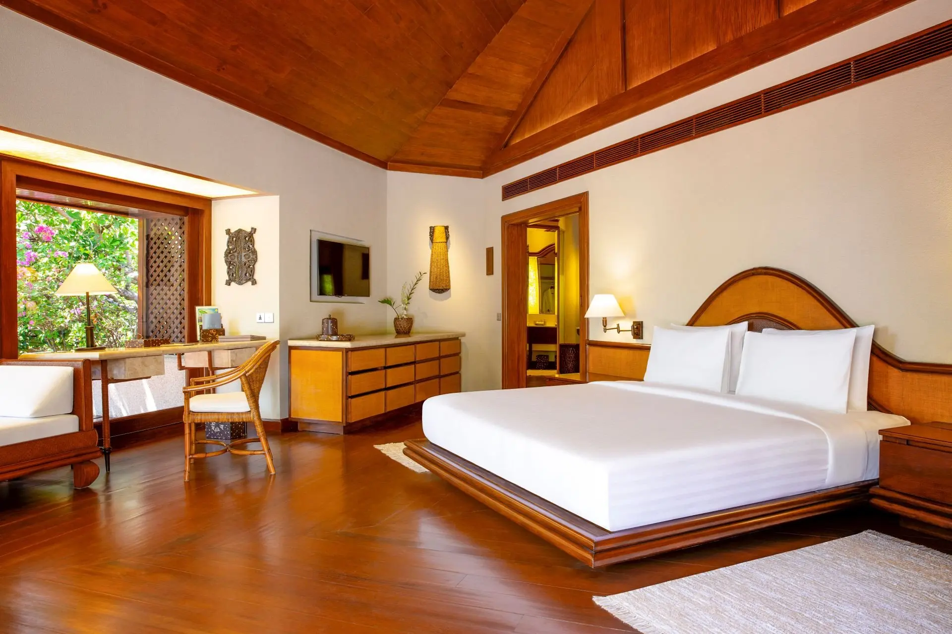 Amanpulo, Philippines - Accommodation, Beach Casita, Bedroom_23550